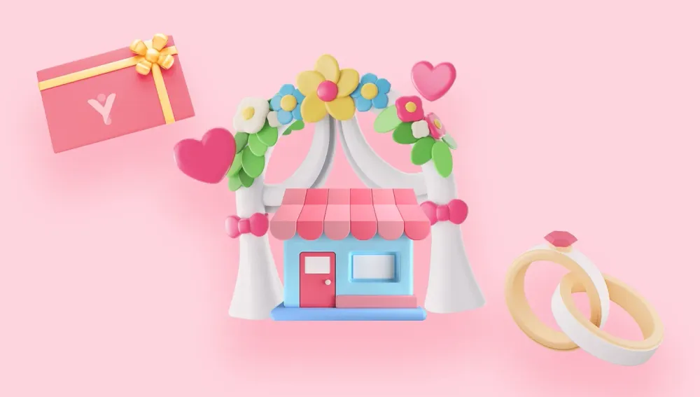 Chèque cadeau mariage et Pacs - couples dans la même entreprise