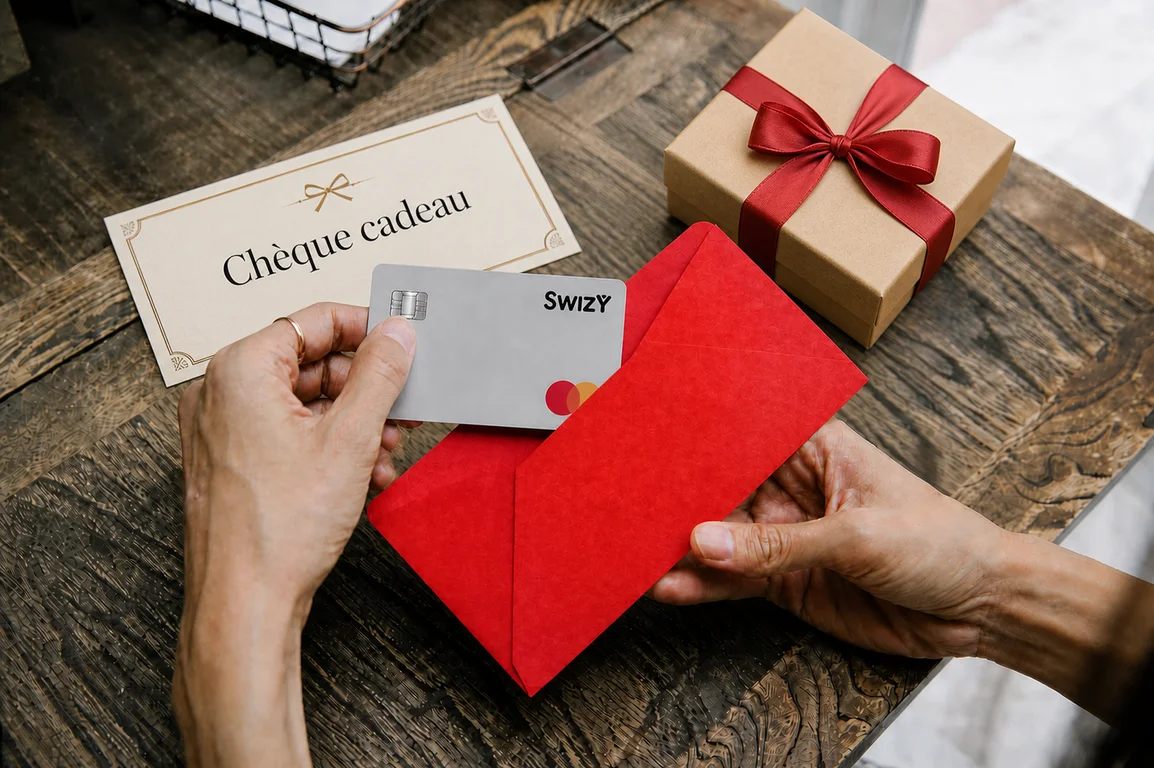 élu CSE organisant les enveloppes cadeaux de Noël pour les salariés et leurs enfants